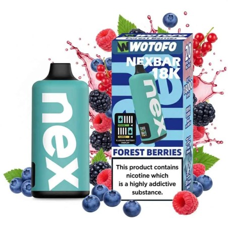 NEXBAR 18K 20MG - WOTOFO | Puff House