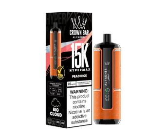 CROWN BAR 15K HYPERMAX 6MG - AL FAKHER | Puff House