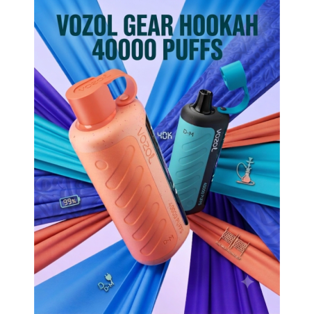 GEAR HOOKAH 40K 5MG - VOZOL