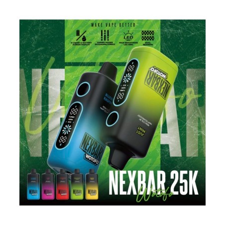 NEXBAR 25K 20MG - WOTOFO | Puff House