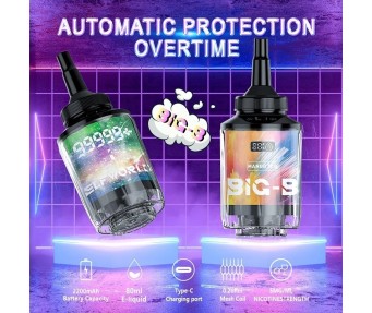 BIG B 99999+ PUFFS 5MG/ML - ELFWORLD